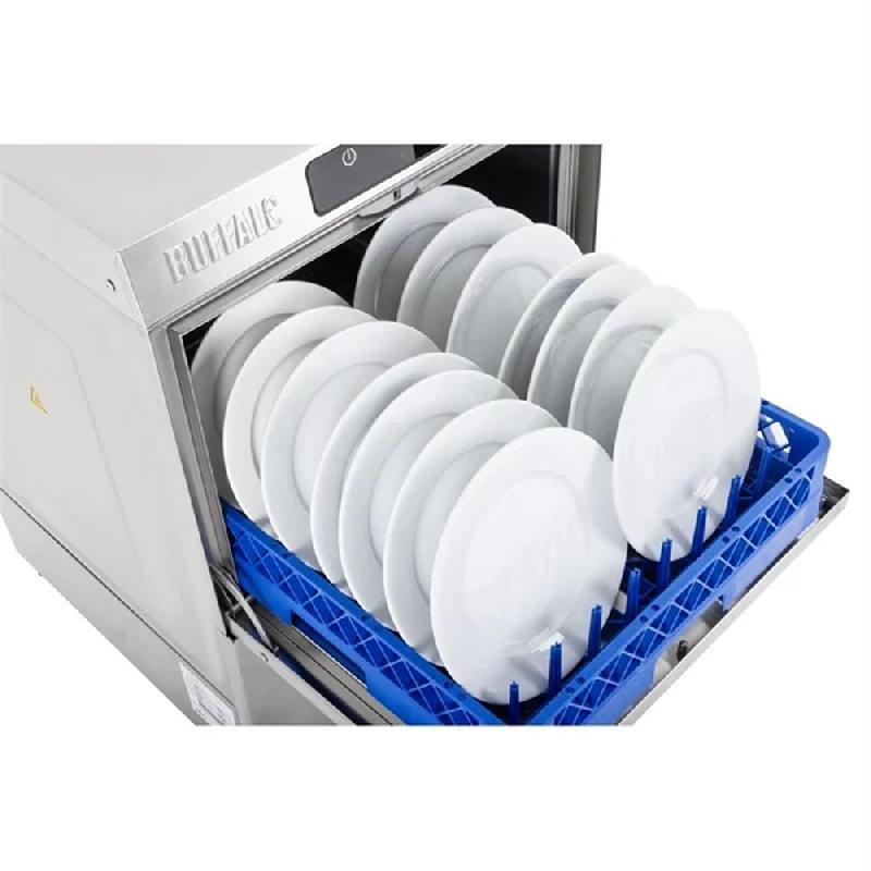 Lave-vaisselle digital casier 500x500 -Avec pompe de vidange | Buffalo - HC518_6