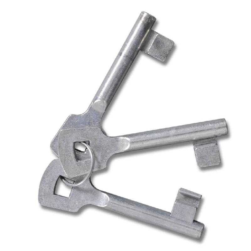 Vidaxl portail en maille acier galvanisé 289x150 cm gris 143365_6