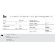 GTW-1350 T6 60 Hz Triphasé - Groupe électrogène industriel Genelec - 1534 kVA - Moteur Mitsubishi - Alternateur Stamford_6