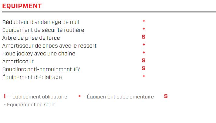 Spider 455/4 Faneuse rotative - SIP - 4 rotors - largeur de travail 4,50 m_6