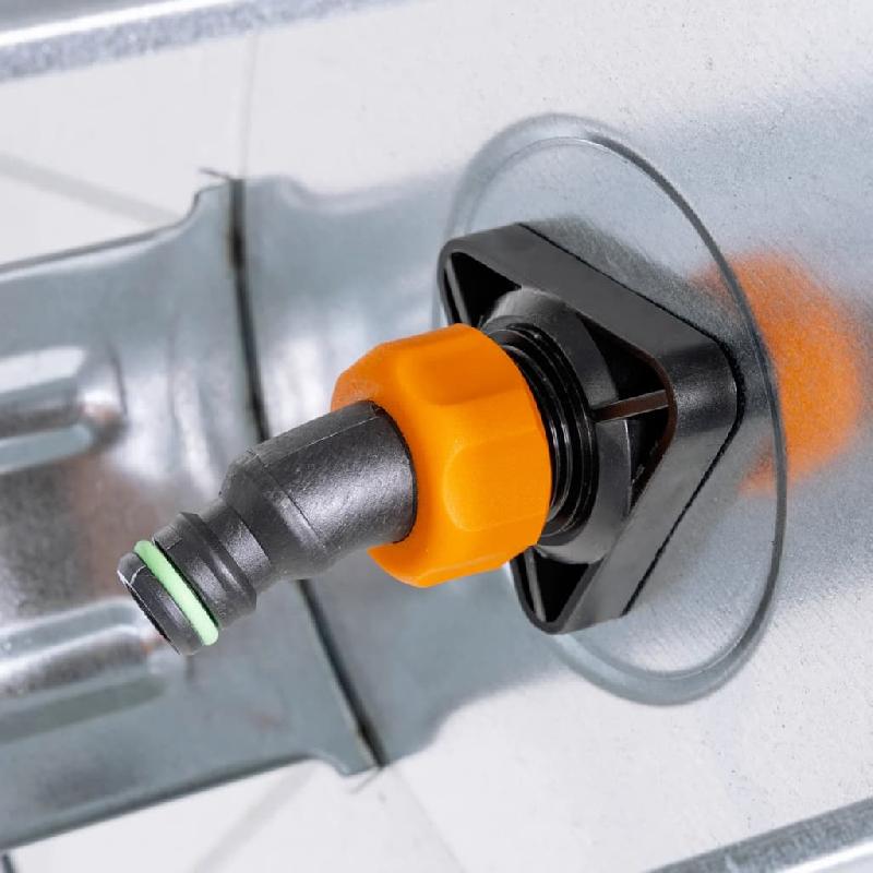 Vidaxl chariot d'enrouleur de tuyau de 110 m 1/2