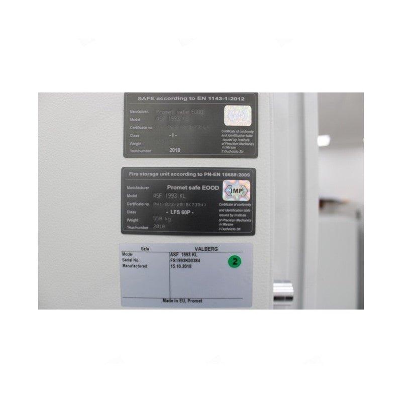 Armoire Forte Blindée - Icarsafe Argos First - serrure électronique_6