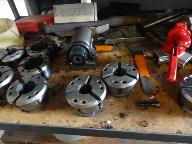 Tour CN bi-broches Biglia B501YS avec outils motorisés pour fraisage