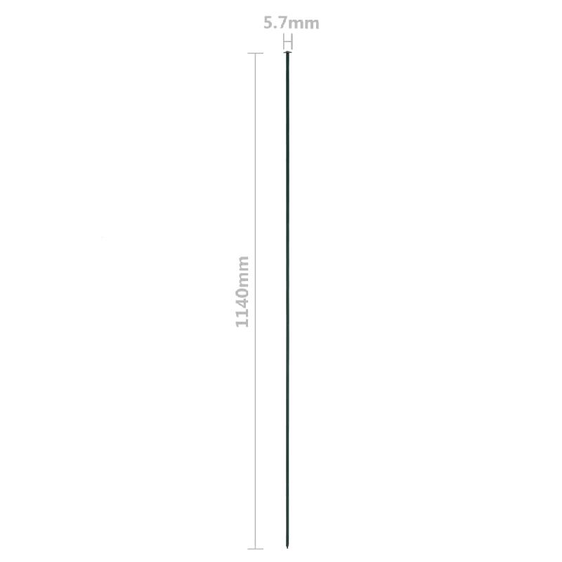 Vidaxl ensemble de clôture de jardin 99,6x79,8 cm vert 146107_6
