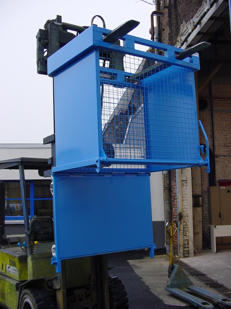 Benne à fond ouvrant (BAFO) - 2000 litres - Fabrication française - Finition laquée et nombreuses options_6