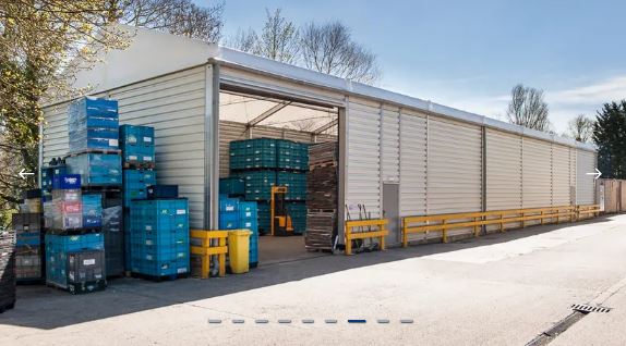 Bâtiment modulaire pour stockage industriel - HTS TENTIQ GMBH - protection optimale et solutions flexibles_6