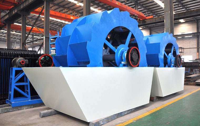 Laveur du sable à roue de 30 tph à 60 tph_6