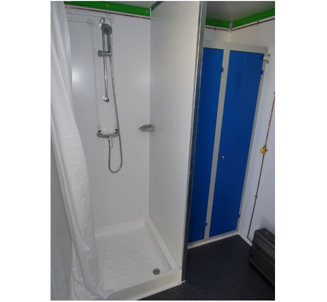 Structure modulaire mobile avec hauteur sous plafond de 2 m