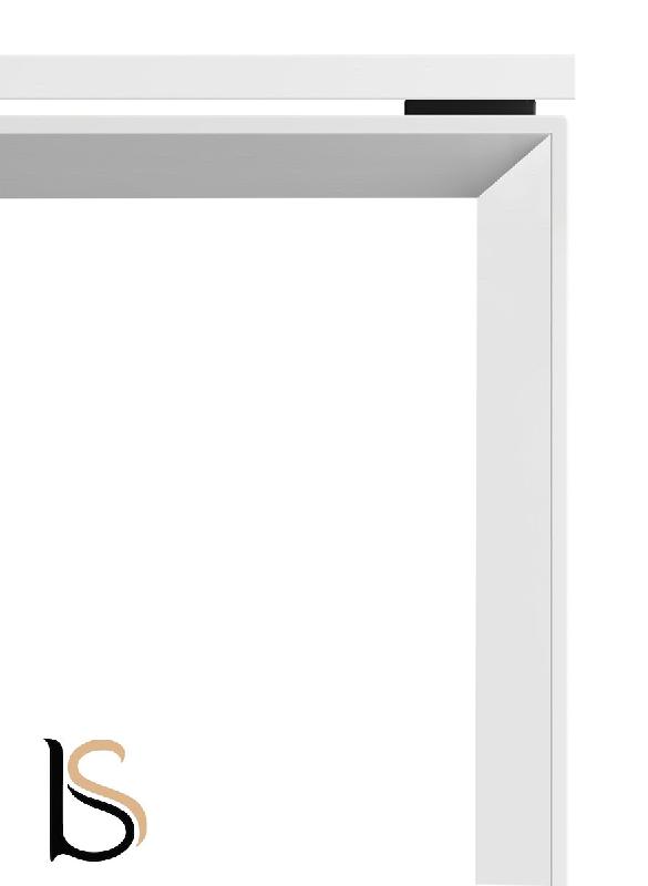 Bureau bench 2 personnes Star avec meubles de rangement - Mobel Linea. - Blanc Pastel, 160_6