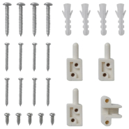 Vidaxl moustiquaire à charnière pour portes blanc 100 x 215 cm 141563_6