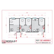 Toilettes de chantier mobiles sur mesure NEUF - plusieurs dimensions disponibles - personnalisables avec options_6
