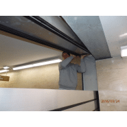 Dispositif anti-inondation démontable non mobile submersible - Flo-Dem 100 - 4 côtés - Protection sur mesure pour locaux et parkings_6