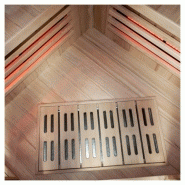 SAUNA ​​INFRAROUGE BOREAL® DIFFUSION 140C - 3-4 PLACES À SPECTRE COMPLET - ​140X140_6