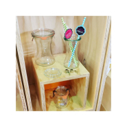 Bocaux en verre WECK bobine 200 ml Ø 60 mm avec couvercle et joints - WN000030_6