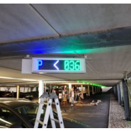 Système de gestion de parking composé d'un ou plusieurs afficheurs de 7 couleurs idéale pour les centres commerciaux, les entreprises, ...- MATPARK_6