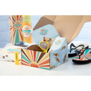 Boîte postale carrée en carton ondulé - impression couleur sur mesure avec bande auto-scellante_6