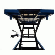 Pont élévateur moto avec blocage de sécurité automatique