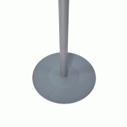 Porte manteau design gris clair & bois clair FESTY_6