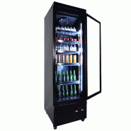Réfrigérateur 1 porte en verre noir ceb-500r bl l620 7526.0100 COMBISTEEL_6