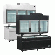 Congélateur armoire de supermarché MTF210 blanc TEFCOLD_6