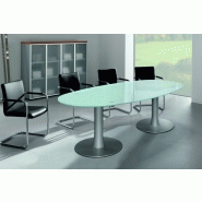 Table conférence IDEA - 4 à 14 places - ovale, ronde, tonneau, electrifiable_6