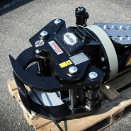 Grappin coupeur forestier - Couteau fixe en Hardox 400 - Compatible mini-pelle, tracteur et grue_6