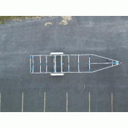 Transporteur bateau Vlemmix équipé de feux de gabarit à LED