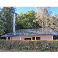 Panneaux solaires thermiques haut de gamme - Capteurs isolés par laine de roche et sous-vide à plan vitré rechargeable_6