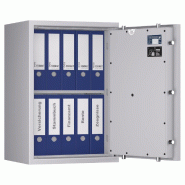 Coffre-fort FORMAT Lyra 4 Classe 0 - Anti-effraction certifié EN 1143-1 - Serrure électronique KABA Combi B 90 / Gris clair RAL 7035_6