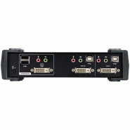 Aten cs1762a switch kvm dvi, usb, audio, hub usb, 2 ports_6