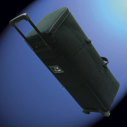 Stand parapluie mur d'image en tissu avec VELCRO 3x4 - 225x300 cm - Valise à roulettes incluse_6