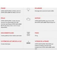 Machine durable et innovante pour taillage de clés Ninja Laser