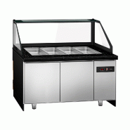 Saladette TORONTO - L1500 mm - Noire - 2 portes - 4x GN 1/1 - P900_6