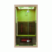 SAUNA INFRAROUGE BOREAL® SIGNATURE - 110 À SPECTRE COMPLET - 110X110X205_6