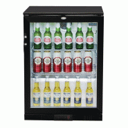 Arrière-bar une porte pivotante Série G noir 138L GL001 Polar_6