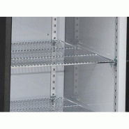 Arrière-bar noir 3 portes pleines - 500 L | Coolhead - QB300_6