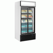 Refroidisseur de présentation - Vitrine réfrigérée FSC à 2 ou 3 portes - Extérieur blanc ou noir avec cadre aluminium_6