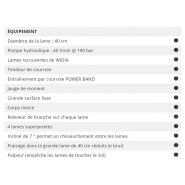 Lamier d'élagage LRS 1602 - GreenTec - grande précision et capacité élevée_6