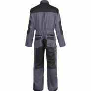 Combinaison de travail - Vert/Noir - Taille 38/40, 76-80 cm - Polycoton déperlant avec double fermeture éclair_6