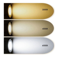 Downlight LED slim 15W - rond - réf PC15WBC3 - angle 120° - transformateur inclus_6