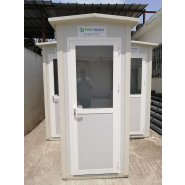 Poste préfabriqué pour gardiennage rapide à installer