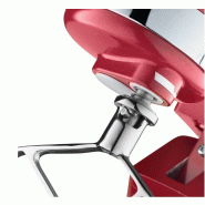 Batteur Melangeur Planétaire à tête inclinable 7L - 2 kg de pâte - Rouge_6