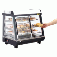Vitrine chauffante portes avant et arriere 96L - Buffalo - HW927_6