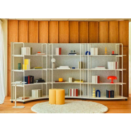 Bibliothèque  design contemporain  et modulable pour l'archivage des documents_6