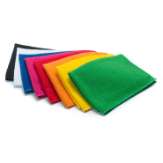 Serviette de sport en microfibre - avec pochette - 185 gr/m2 - couleur jaune_6