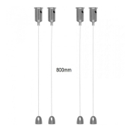 Kit de suspension pour dalle LED - Réf SUPDAL - Aluminium - Certifications CE et ROHS_6