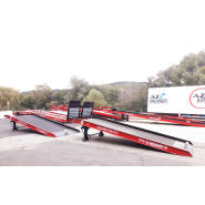 Rampe de chargement mobile pour surfaces enrobées ou Mac Adam