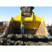 Godet rétro pour pelle komatsu pc5500_7