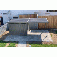Abri plat avec auvent - 275x275x222_6