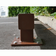 Chasse roues butoir 80 x 80 acier_6